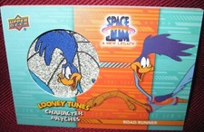 2021 UPPER DECK SPACE JAM NEW LEGACY CHARACTER PATCH #LTCP-RR ROAD RUNNER