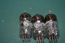 6U8A GE Audio Receiver Radio Vacuum Tubes Tested Trio  