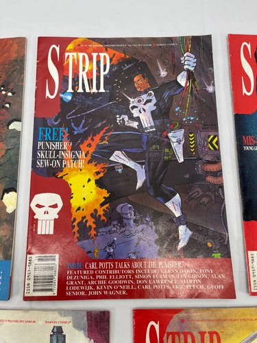5 - 1990 STRIP Magazine Marvel Comics UK 14, 15, 17, 18, 19 Fortnightly Biweekly - Picture 5 of 24
