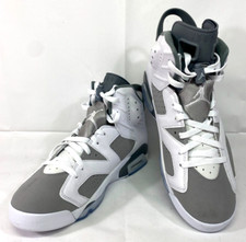 Nike Air Jordan 6 Retro Cool Grey & White CT8529-100 Men's Sneakers - Size US10