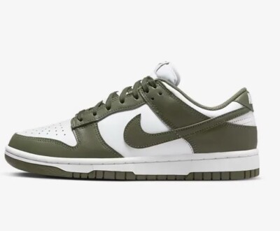 Size 5.5- Nike Dunk Low Medium Olive W