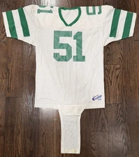 GREG BUTTLE NEW YORK JETS 70'S-80'S GAME WORN WHITE JERSEY CHAMPION