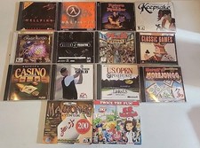 14 - PC CD Rom Game Lot - Rare Vintage Tested  Works