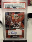 ARCH MANNING RC Rookie Auto - Red Prizm /100 Saturday Star PSA MINT 9 TEXAS