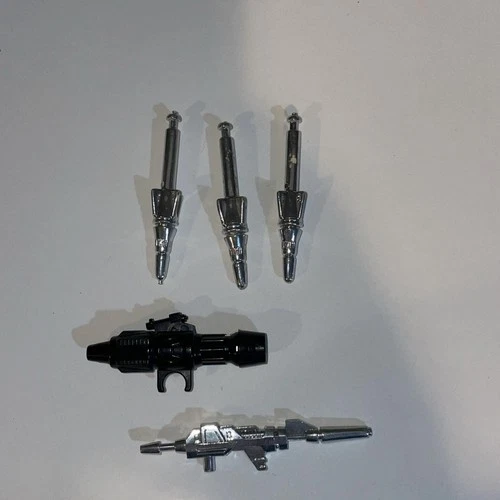 Vintage 1984 Transformers G1 Autobot Mirage Lot 5 Weapons/Missiles/Launcher