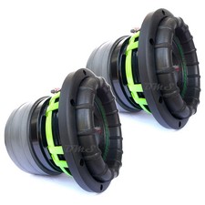 (2) Subwoofers de coche American Bass GODZILLA 8 pulgadas 2400 W DVC 4 ohmios | GODZILLA8D4