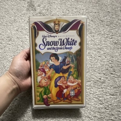 Walt Disney Snow White Seven Dwarfs VHS Masterpiece NTSC Animation G David Hand