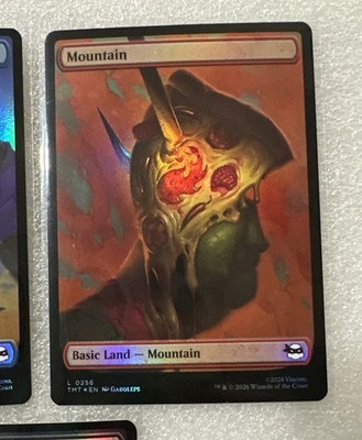 Magic the Gathering - FOIL Pizza Lands - #0253 - 0257 - TMNT - NM
