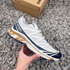 471366-36 Salomon XT 6 RECUT OUTDOOR RECREATION LIGHT GRAY/KHAKI