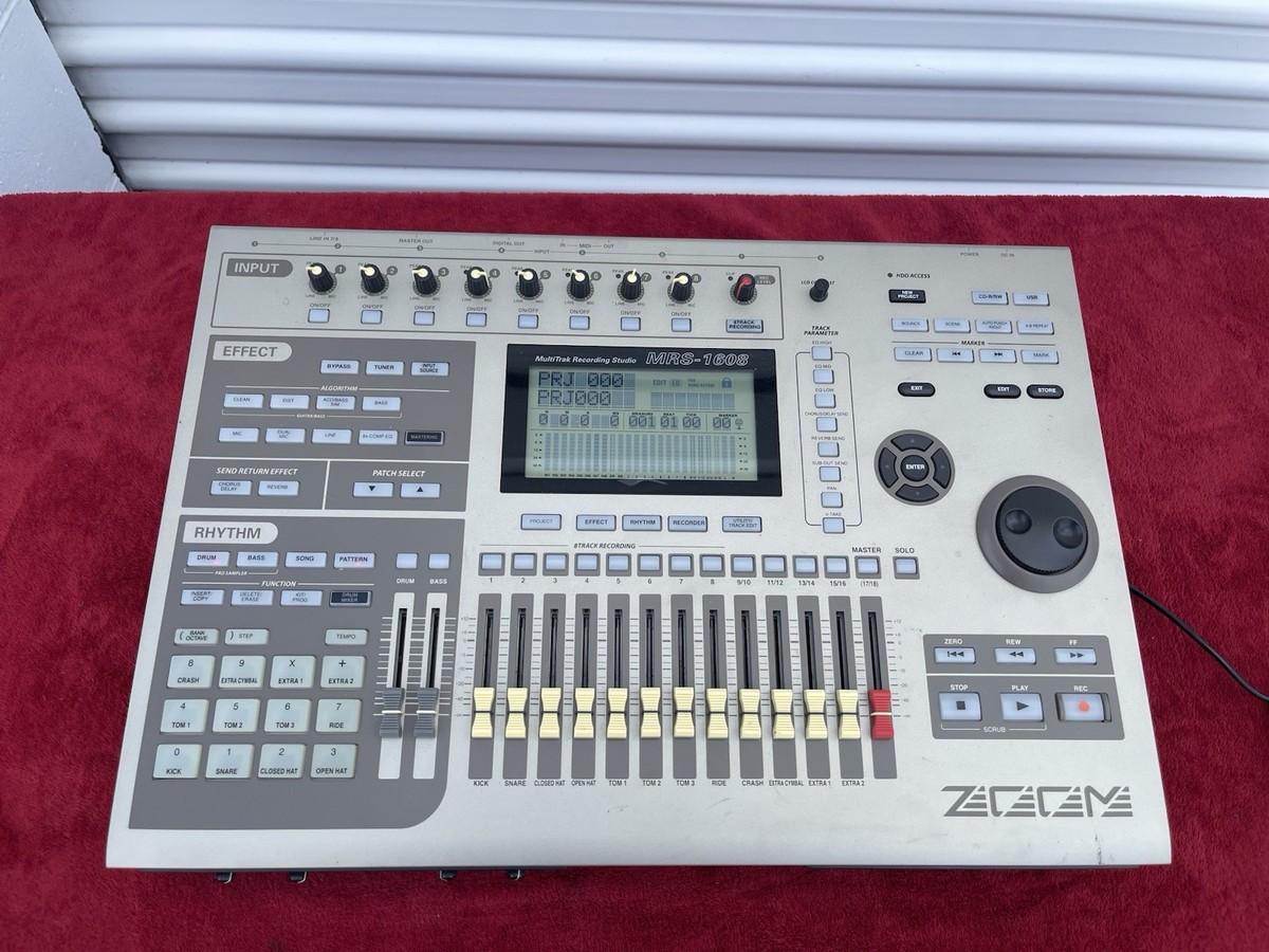 Zoom MRS1608 16-Track Digital Recording Studio for sale online | eBay