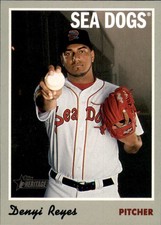 2019 Topps Heritage Minors #55 Denyi Reyes - BB