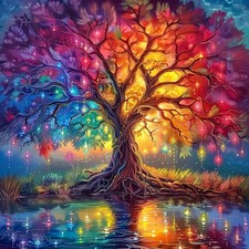 Tree of Life Diamond Art Kits for Adults-Diamond Painting Kits for Adults Beginn
