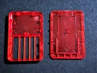 ( 3 ) RED SWITCH REPLACEMENT CASE (FOR BLACK PCB) REPAIR BROKEN GAME NINTENDO
