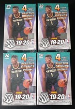 (4) Box Lot 2019-20 Panini Mosaic NBA Hanger Box Factory Sealed New Unopened