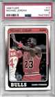 1988 FLEER #17 MICHAEL JORDAN BULLS HOF PSA 9 MINT   JUST GRADED, STUNNING CARD!