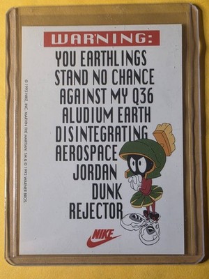 1993 Nike Michael Jordan/Warner Brothers Marvin the Martian