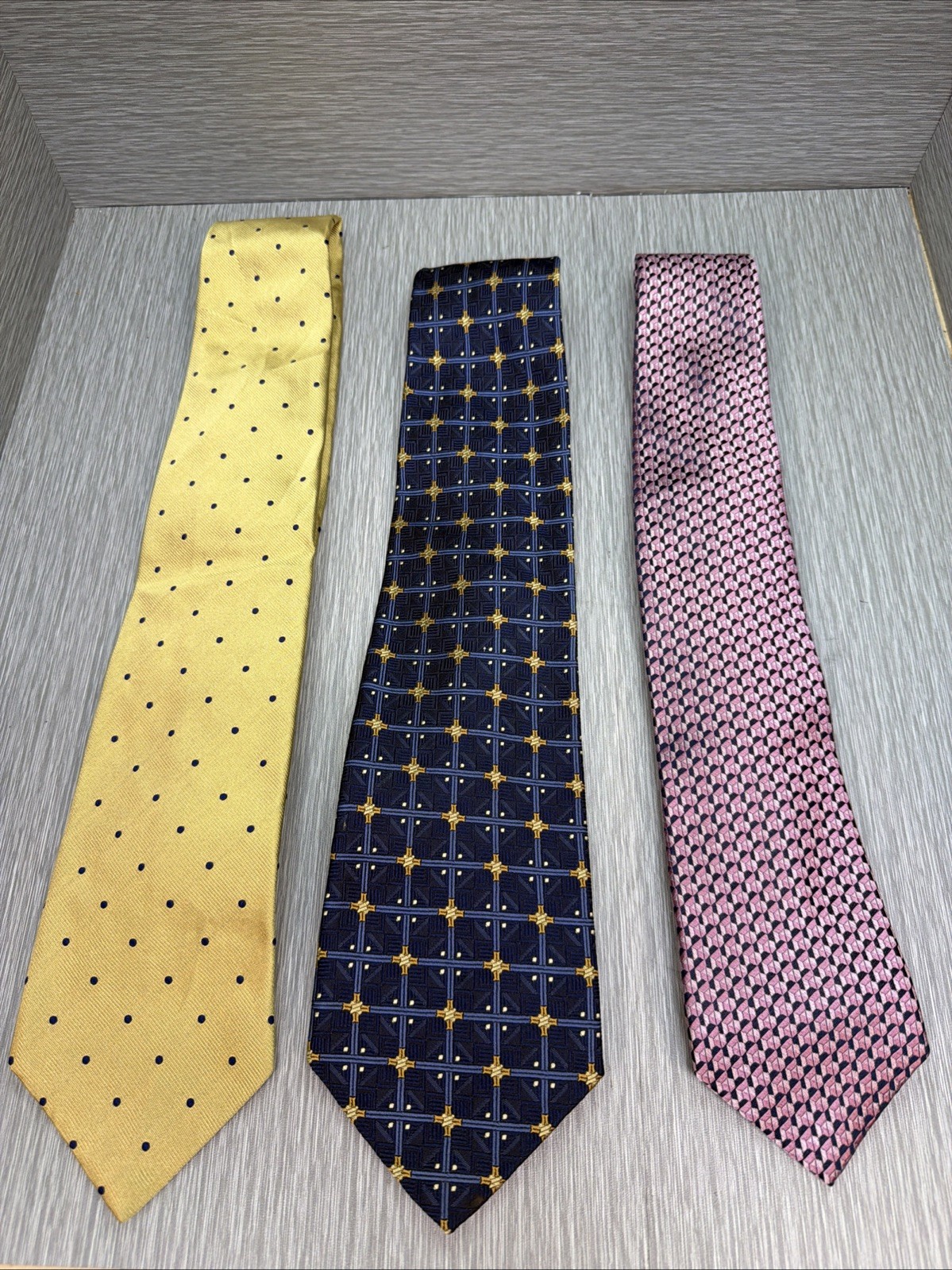 Hickey Freeman Robert Talbott Brooks Brothers Sil… - image 1