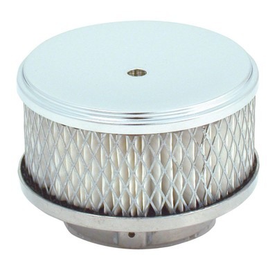 Spectre for Air Cleaner 4in. x 2in. Chrome - Paper