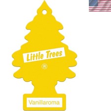 Luxury Vanilla Scented Hanging Tree Air Freshener - Single Tree for Home Car
