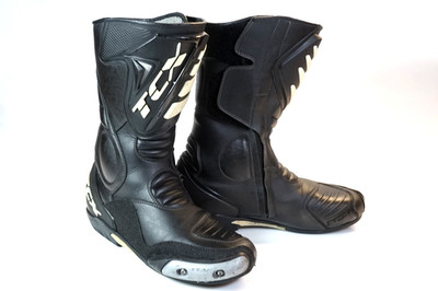 TCX Motorradstiefel schwarz Motorrad Schuhe Gr. 42 gebraucht