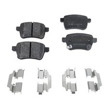 Rear NAO Brake Pad Set For 2014-2020 Fiat 500L 2-Wheel Set