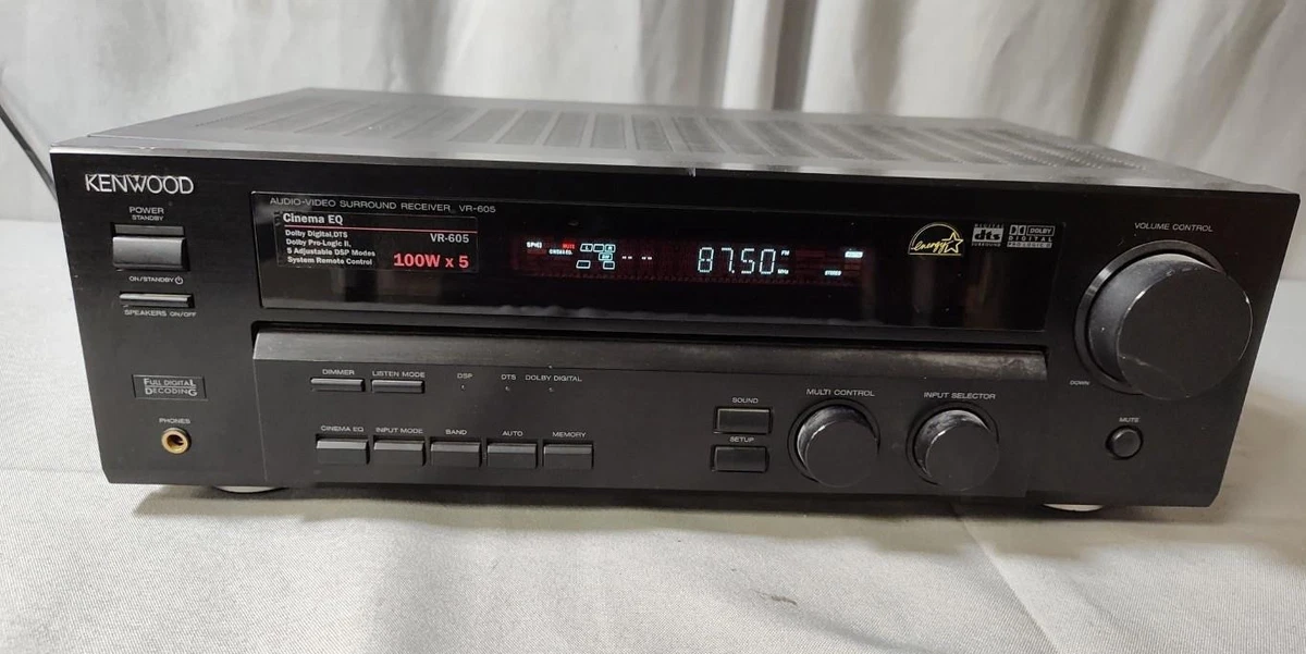 Kenwood Dolby Digital 5.1 Channels Home Audio Receivers for sale