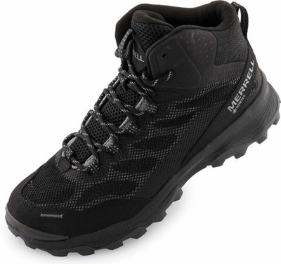 Merrell Speed Strike Mid Gtx Black Damen Outdoor Schuhe Schwarz - Große 41