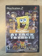 Nicktoons: Attack of the Toybots (Sony PlayStation 2, 2007) Tested Complete CIB