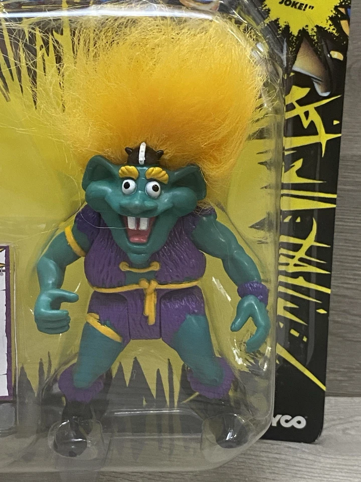 Figura de acción Tyco Troll Warriors Finn The Free Spirit (1993) Foto 3 de 4