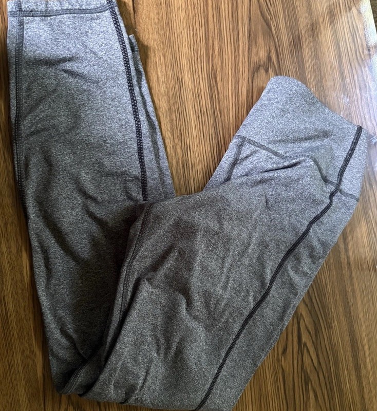 Under Armour Women's Compression Ankle Leggings Gray Logo LG