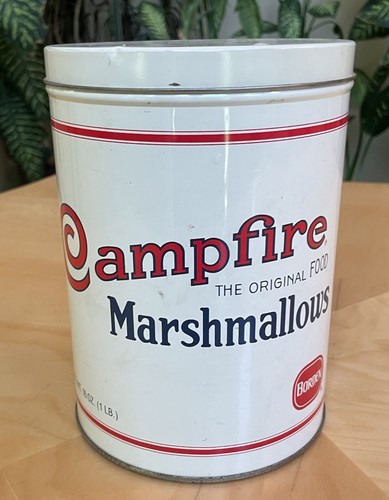 Vintage Borden Campfire Marshmallows Container Replica of 1920 THE ORIGINAL FOOD