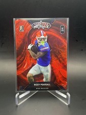 Ricky Pearsall 2023 Wild Card /4 RED OIL SPILL WILD LIQUID ROOKIE