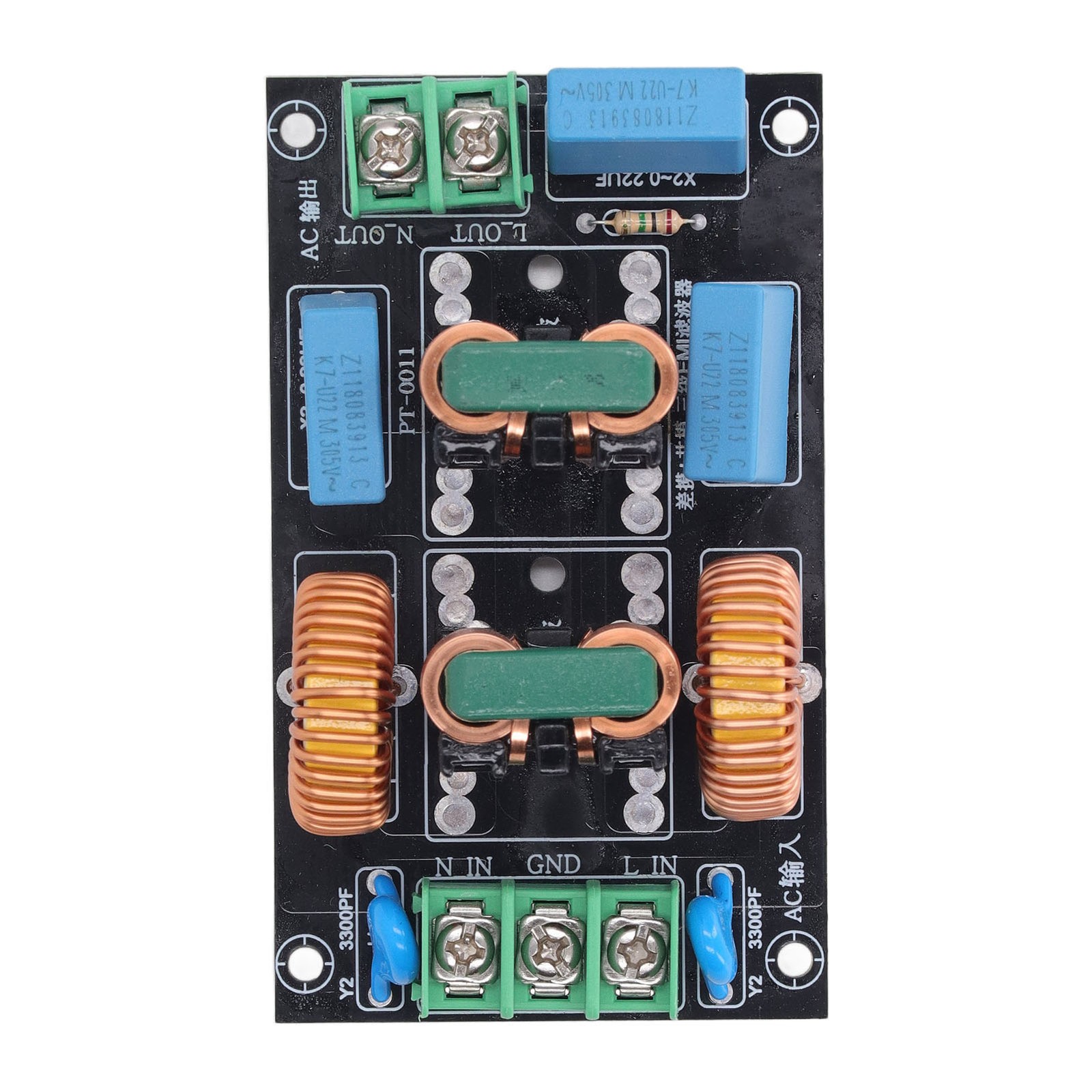 EMI Power Filter 10A 3 Stage Power EMI Filter Single Phase Power EMI Filter AC