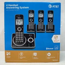 AT&T DLP72412 4 Handset Answering System with Connect to Cell & Smart Call Block