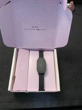 Bond Touch Long Distance Single Bracelet Black/Silver with Charger