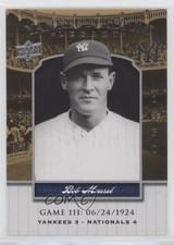 2008 Upper Deck Yankee Stadium Legacy Bob Meusel #YSL111 3h2