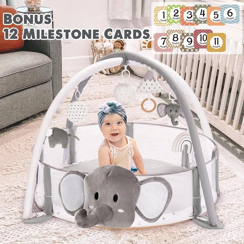 Gimnasio grande para bebйs 5 en 1, piscina de pelotas y tapete de juego NUEVO США - Изображение 2 из 4