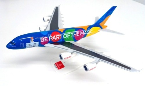 PPC 1/250 EMIRATES A380 MAGIC OF DUBAI 'DESTINATION DUBAI' PLASTIC MODEL