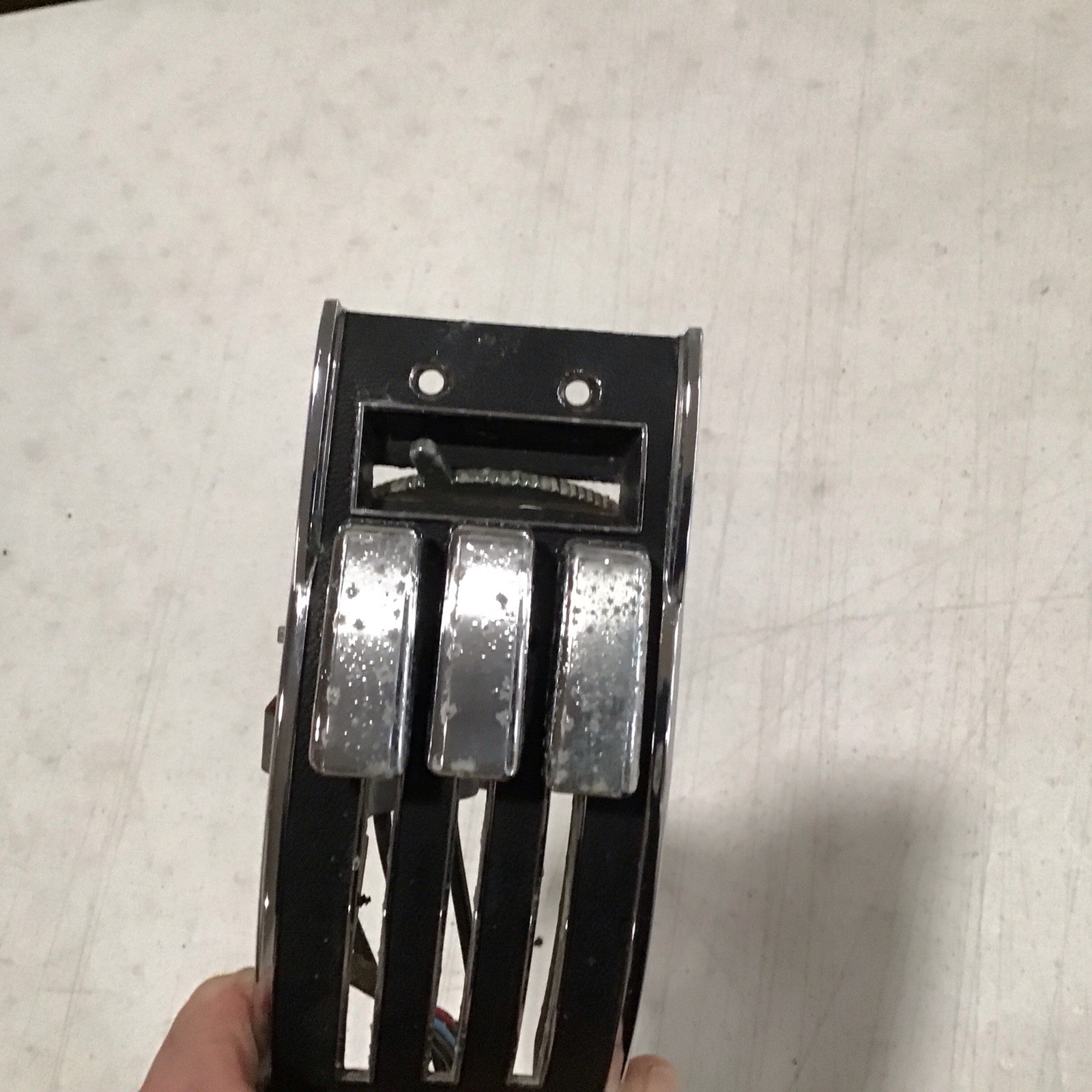 1968 FORD MUSTANG COUGAR HEATER Defrost CONTROL UNIT w CABLES Switch Original thumbnail 6