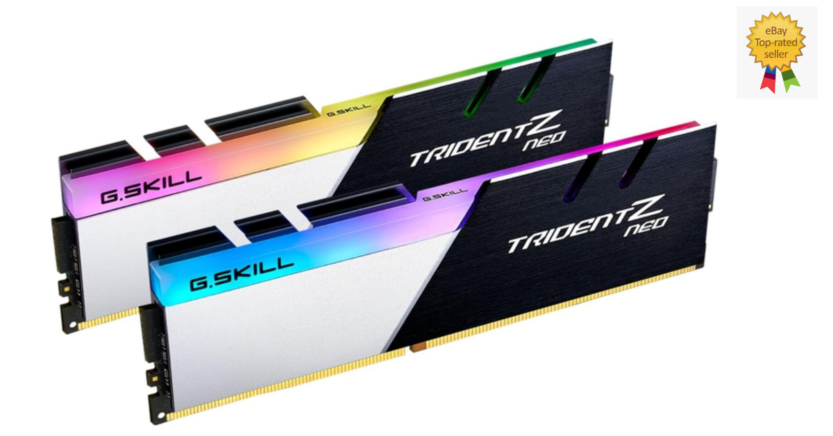 メモリー G.SKILL DDR4 Trident Z Neo 64GB 3600mhz G.Skill Trident Z Neo F4-3600C18D-64GTZN Memory Module 64 GB
