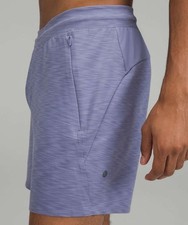 Lululemon Balancer Short 6" *Everlux Heathered Peri Purple Men's Medium