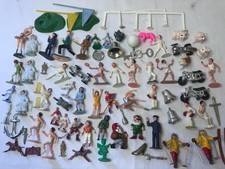 1970s Cake Toppers As Found Collection, Football, Cricket, Golf, Ballet.  BX104