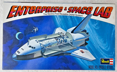 Revell Enterprise Space Lab Shuttle Model Kit 1/144 1978 H-200 VTG COMPLETE