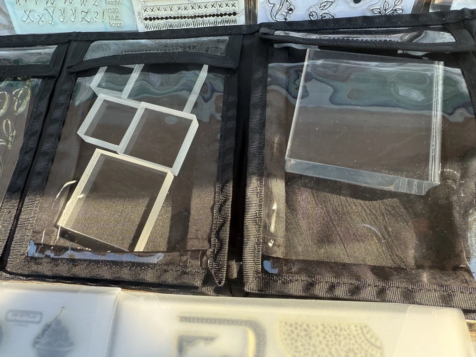 Stampendous! 完美邮票手提箱和丙烯酸邮票!! 全新 — 第 3/4 张图片