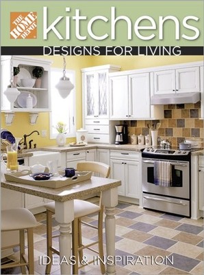 Kitchens Designs for Living - Paperback By The Home Depot - GOOD