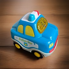 Vtech Go Go Smart Wheels Blue Police Car Talks, Sings, And Lights Up