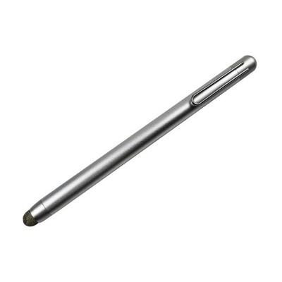 Stylus Touch Screen Pen Fiber Tip Aluminum Lightweight Silver for Cell Phones