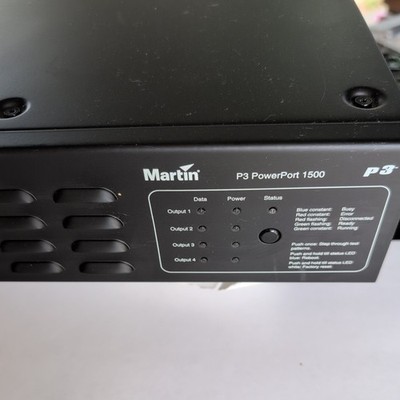 Martin Lighting controller P3 PowerPort 1500  Power & Data Unit