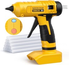 Hot Glue Gun, 100W Cordless Hot Glue Gun for ...