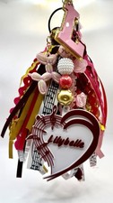Choir/music themed personalized keychain